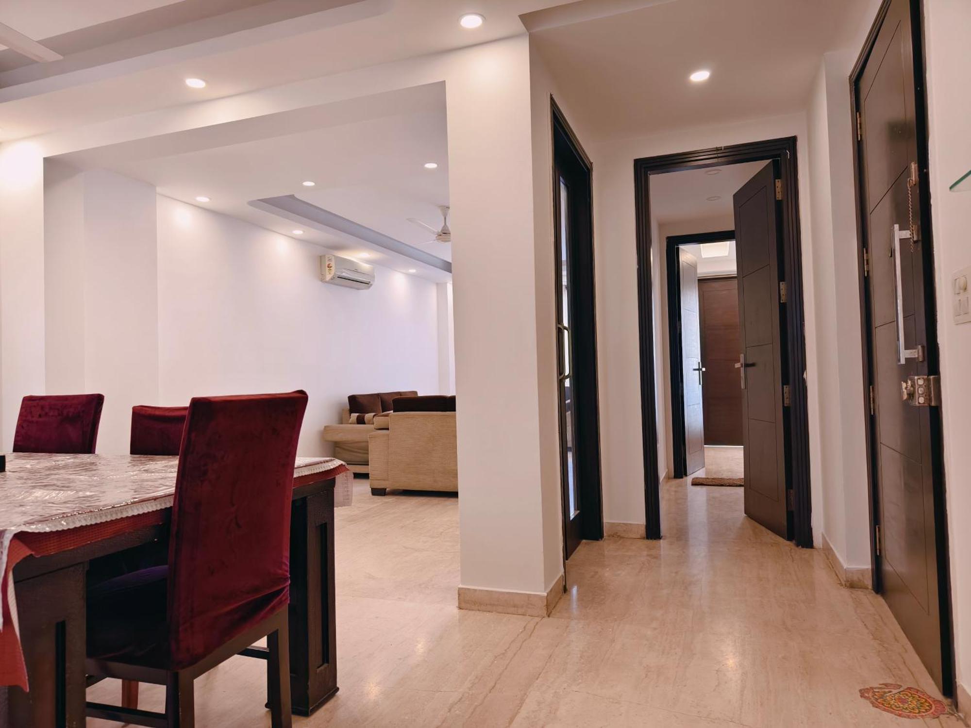 Apartment Palatial 3bhk With Terrace! Greater Kailash 1 New Delhi